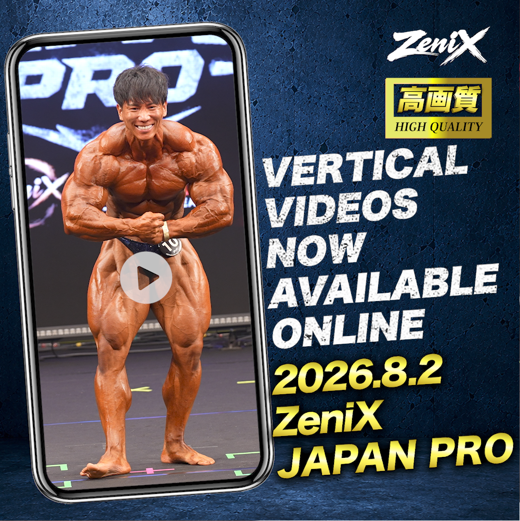 【2026/08/02】ZeniX Japan Pro 2026（縦型動画)